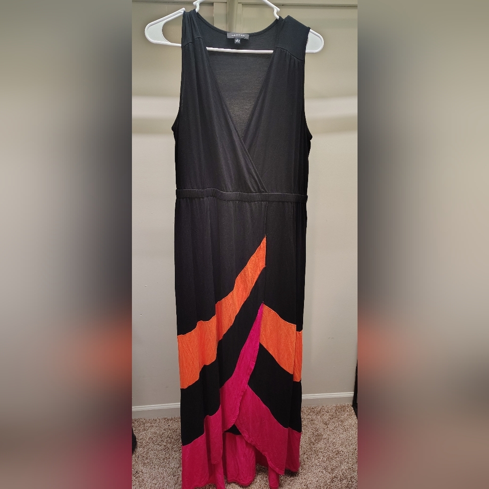 Colorful Sleeveless Dress